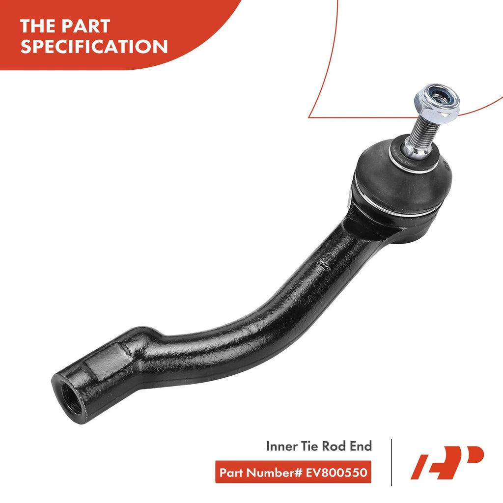 A Set of 6 Control Arm and Tie Rod End Kit Front Side A-Premium APCA3896