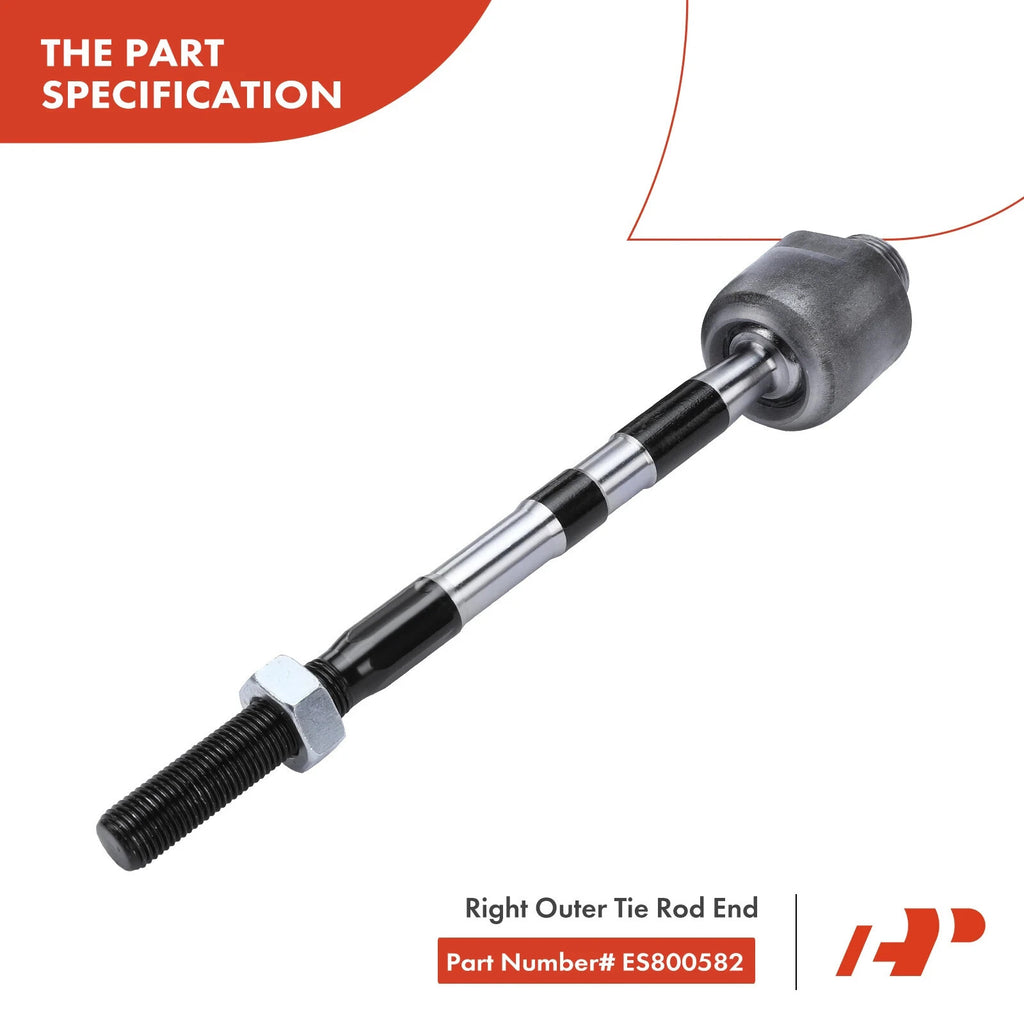 A Set of 6 Control Arm and Tie Rod End Kit Front Side A-Premium APCA3896