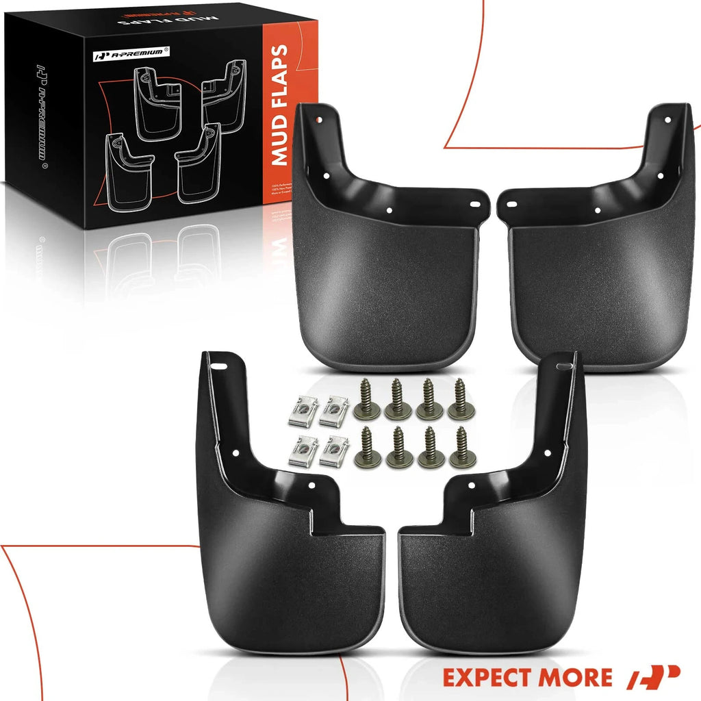 4 Pcs Front & Rear Mud Flaps Splash Guards for Chevy Colorado Canyon 2015-2022