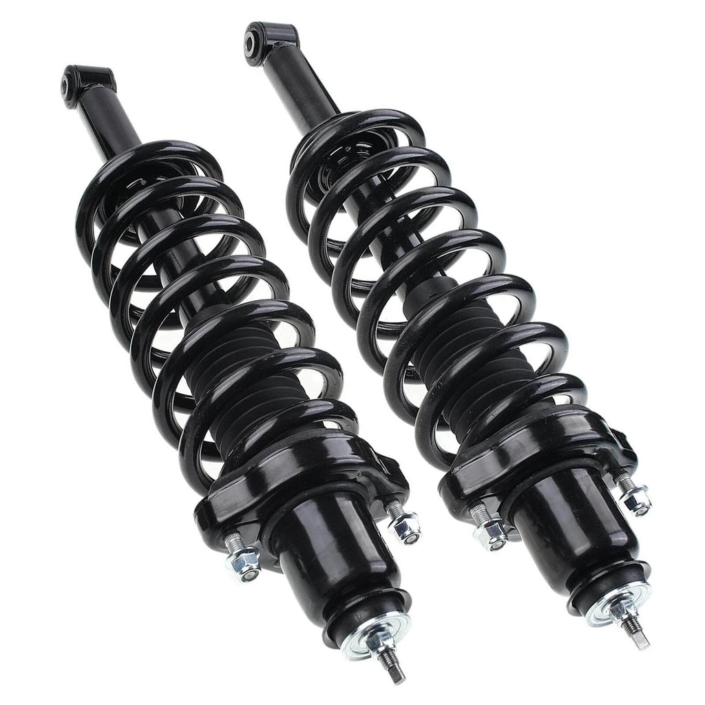 2-Pc Complete Strut + Coil Spring Rear Driver & Passenger A-Premium