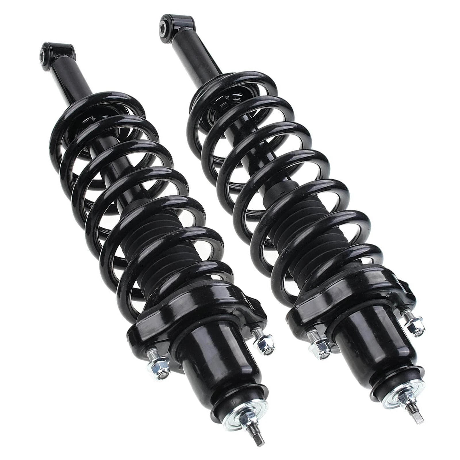 2-Pc Complete Strut + Coil Spring Rear Driver & Passenger A-Premium