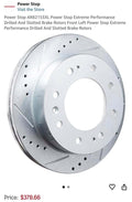 GM 2500/3500 Drilled And Slotted Brake Rotor Front Model Chevy Silverado gmc