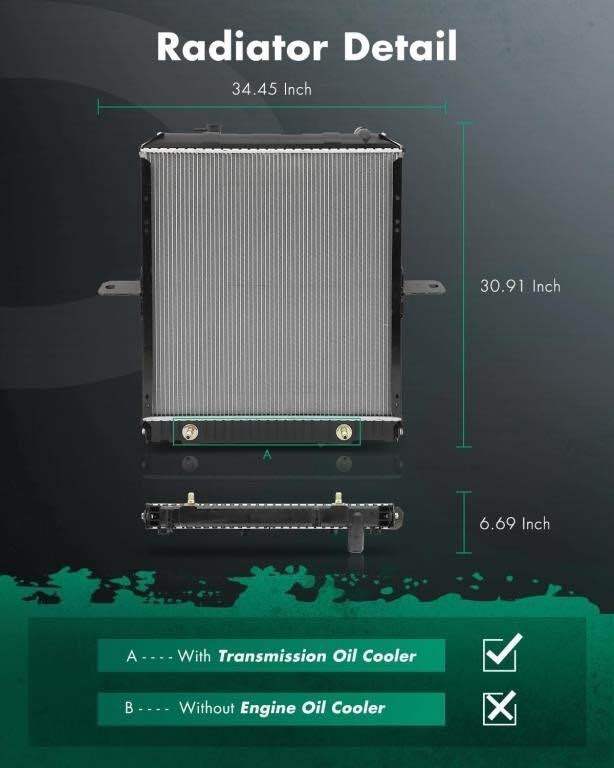 SCITOO 3209 RADIATOR FOR GMC/W4500 NPR ISUZU
