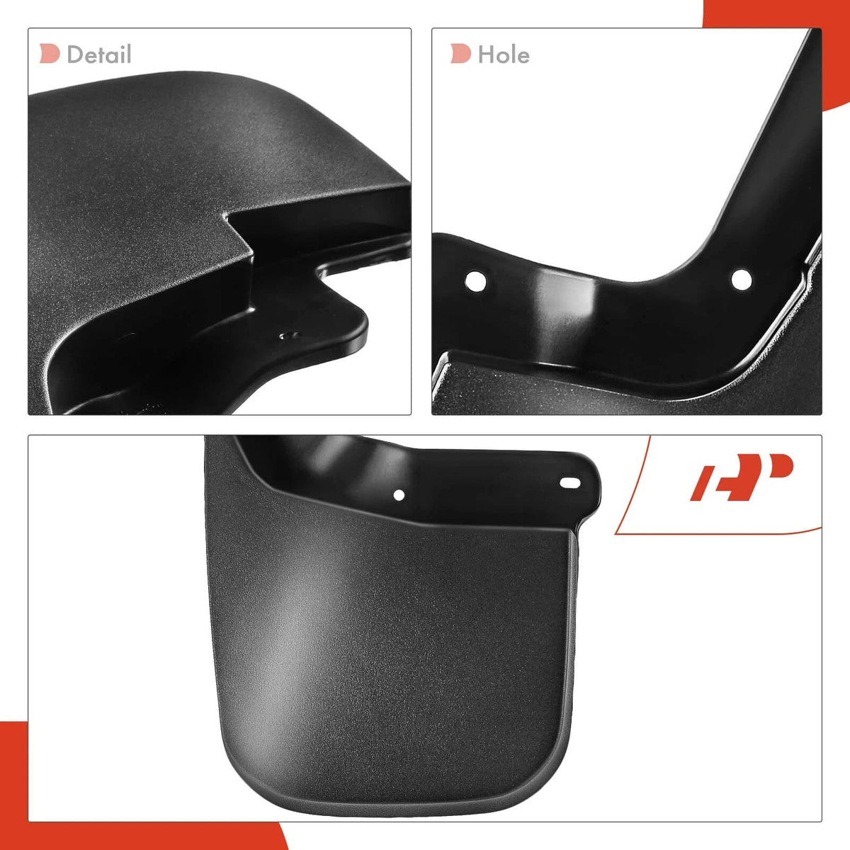 4 Pcs Front & Rear Mud Flaps Splash Guards for Chevy Colorado Canyon 2015-2022
