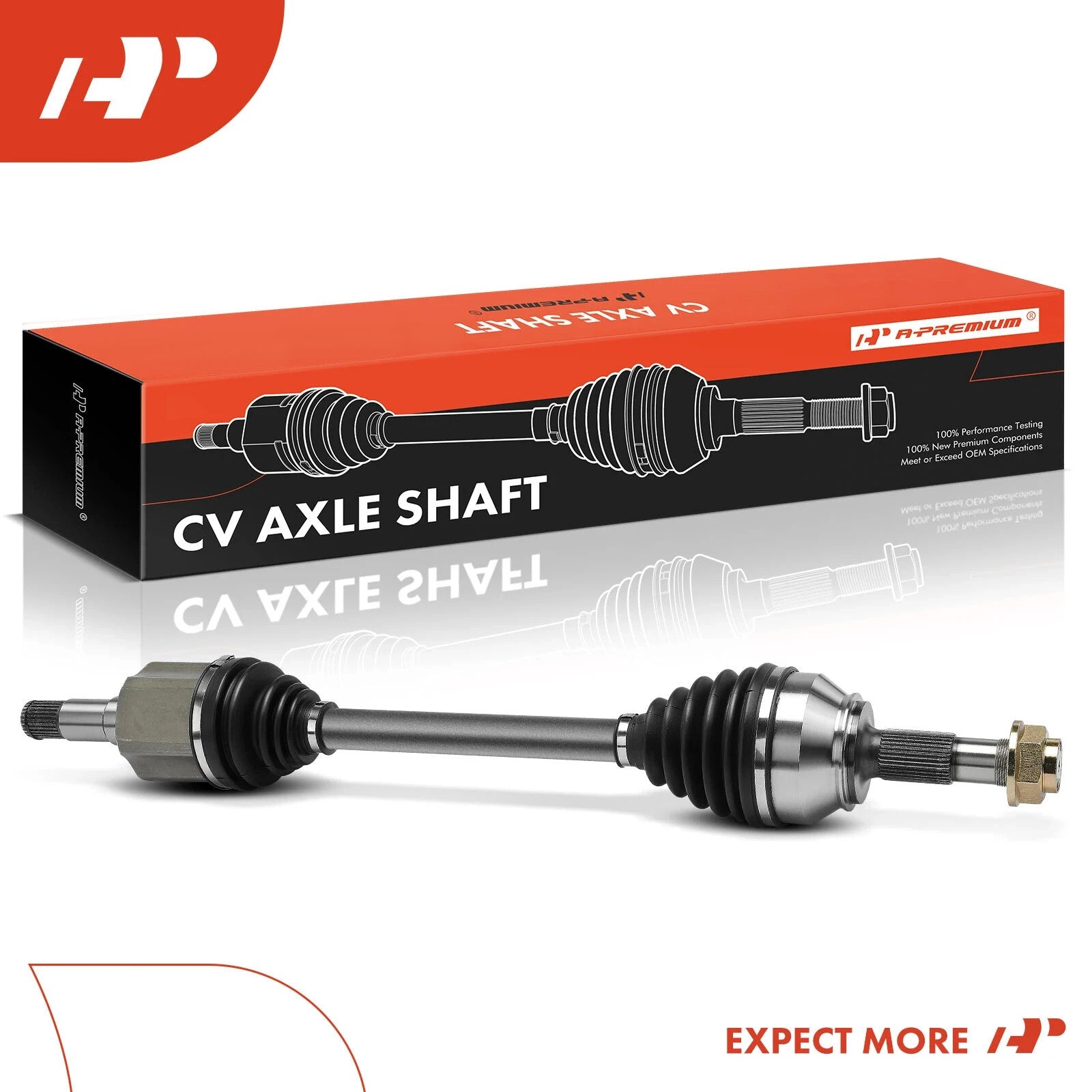 1-Pc CV Axle Shaft Assembly Front Left Driver Side A-Premium APCVA2669