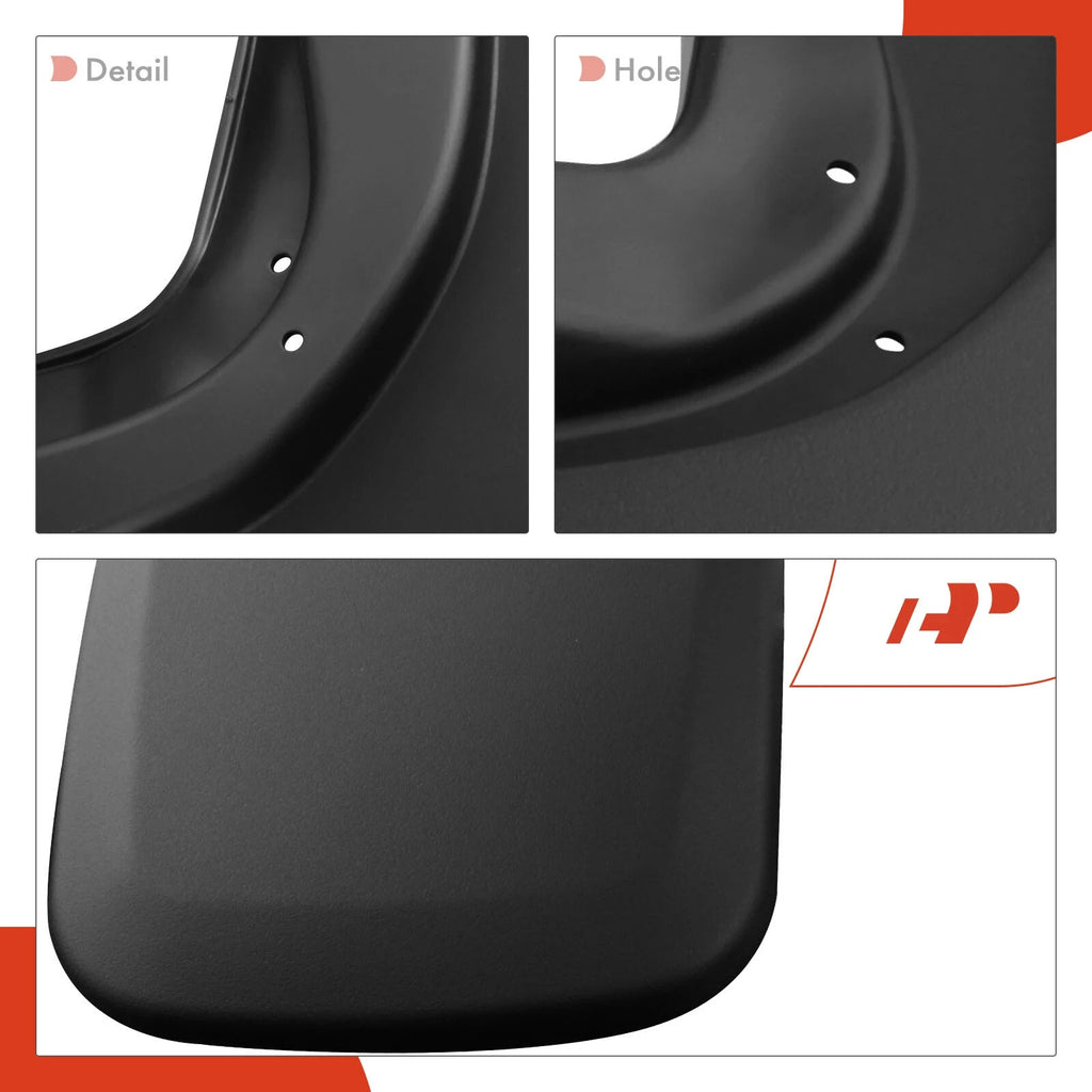 4 Pcs Front & Rear Mud Flaps Splash Guards with Fender Flares for Toyota Tacoma