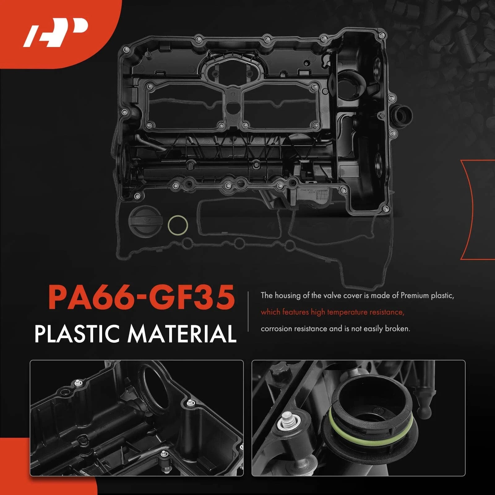 Engine Valve Cover with Gasket for BMW 228i 320i 328i 528i X1 X3 X4 X5 Z4 2.0L