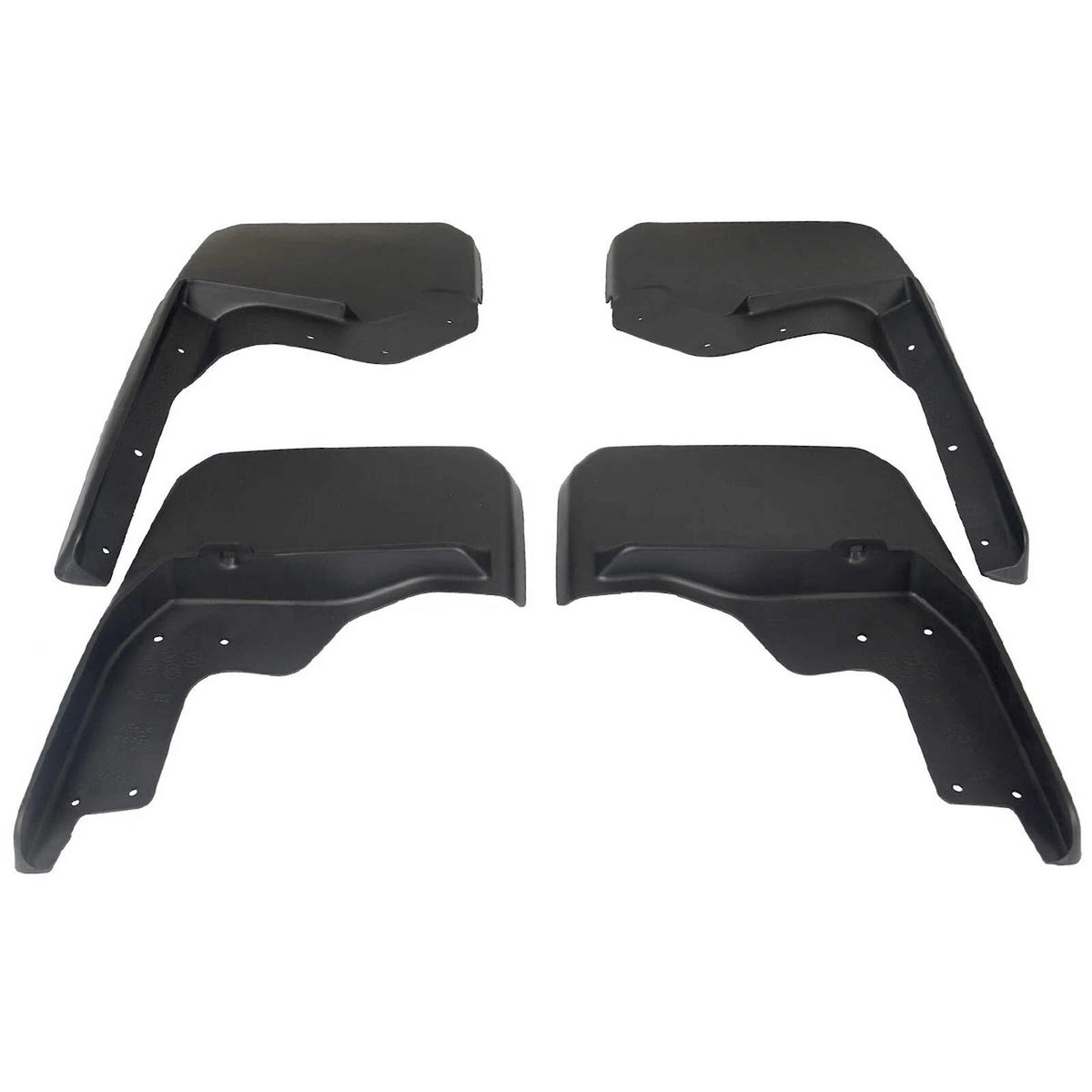 4 Pcs Front & Rear Mud Flaps Splash Guards for Jeep Wrangler JK 2007-2018