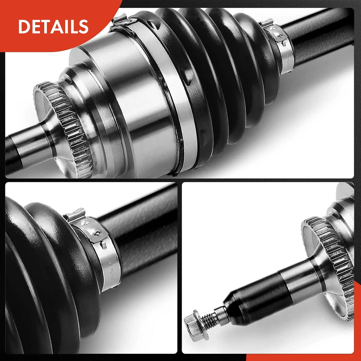 1-Pc CV Axle Shaft Assembly Front Driver or Passenger A-Premium APCVA007