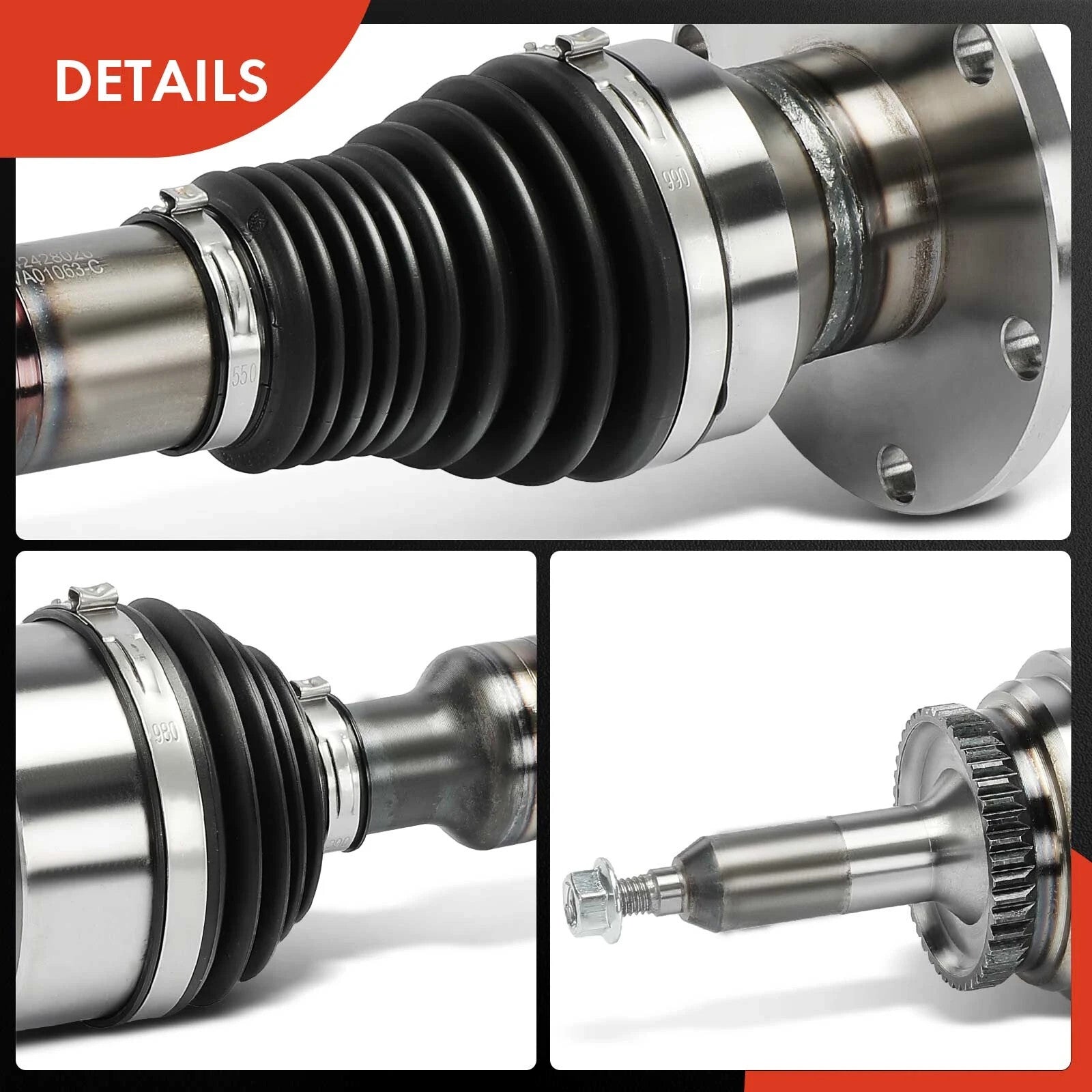 1-Pc CV Axle Shaft Assembly Front Driver or Passenger A-Premium APCVA3309