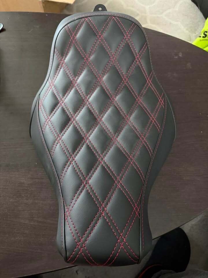 Motorcycle Rear Driver Solo Seat Fit For Harley Softail Breakout FX