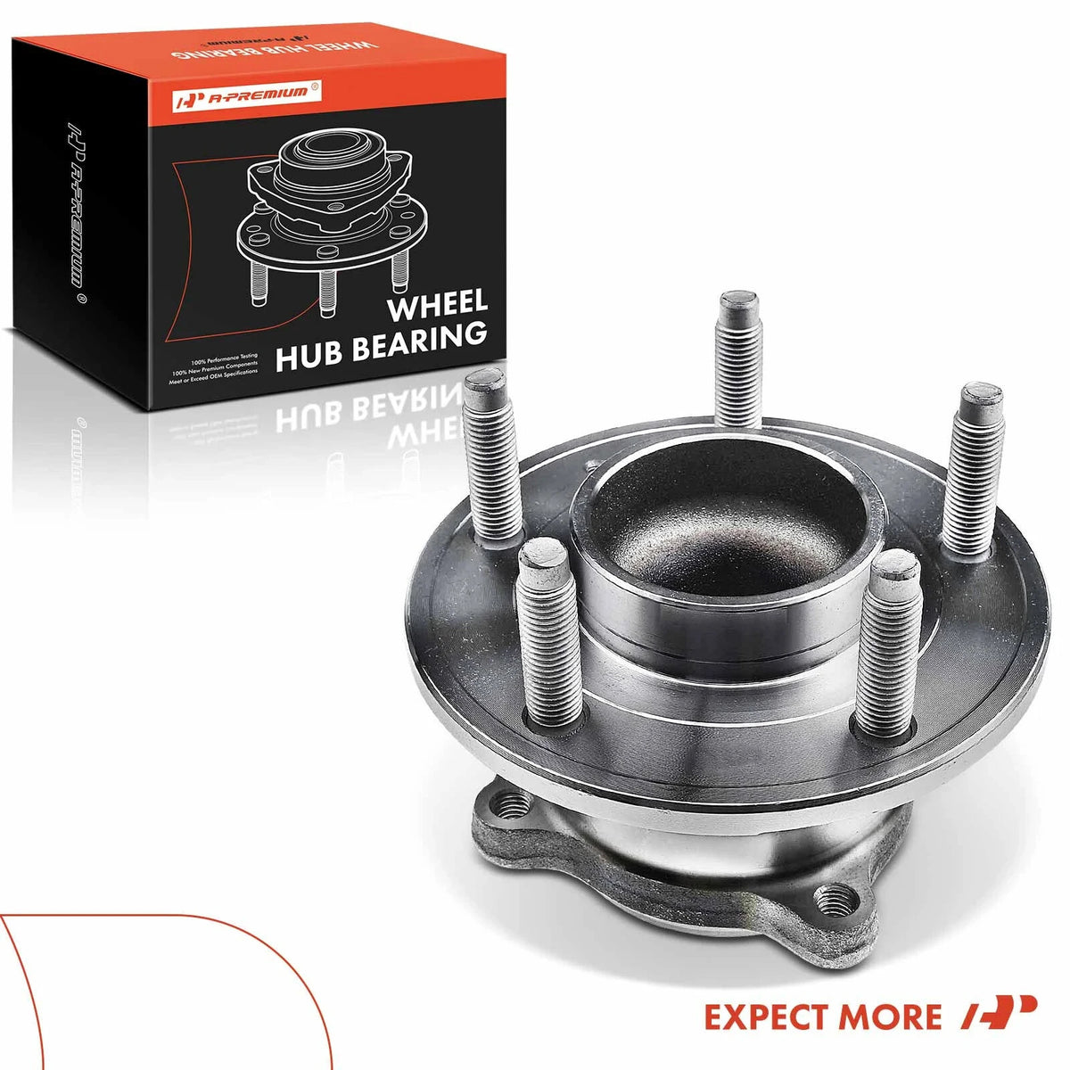 Rear Driver or Passenger Wheel Bearing & Hub Assembly for Chevy Volt 11-12 Buick