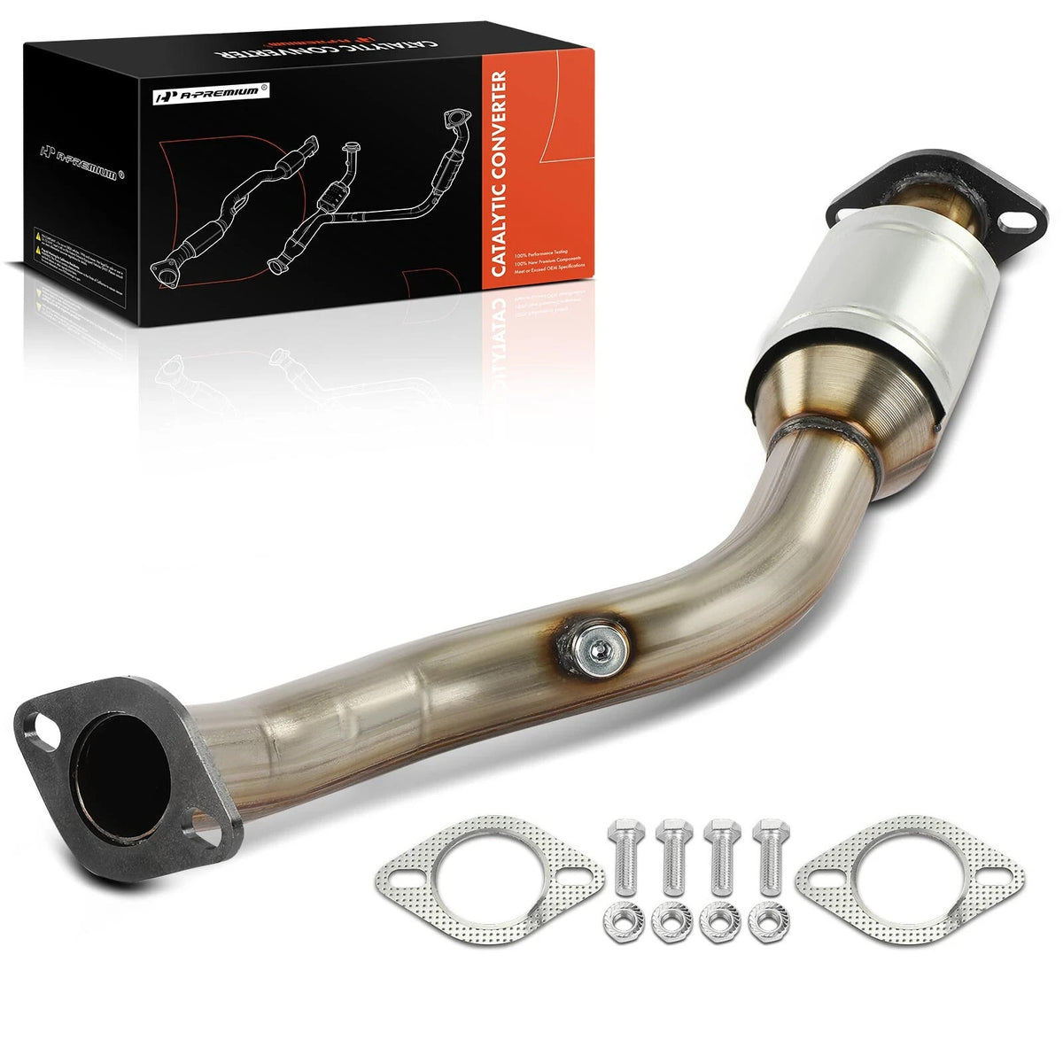 1-PC Catalytic Converter Rear Side Fit Federal Emissions A-Premium APCCT305